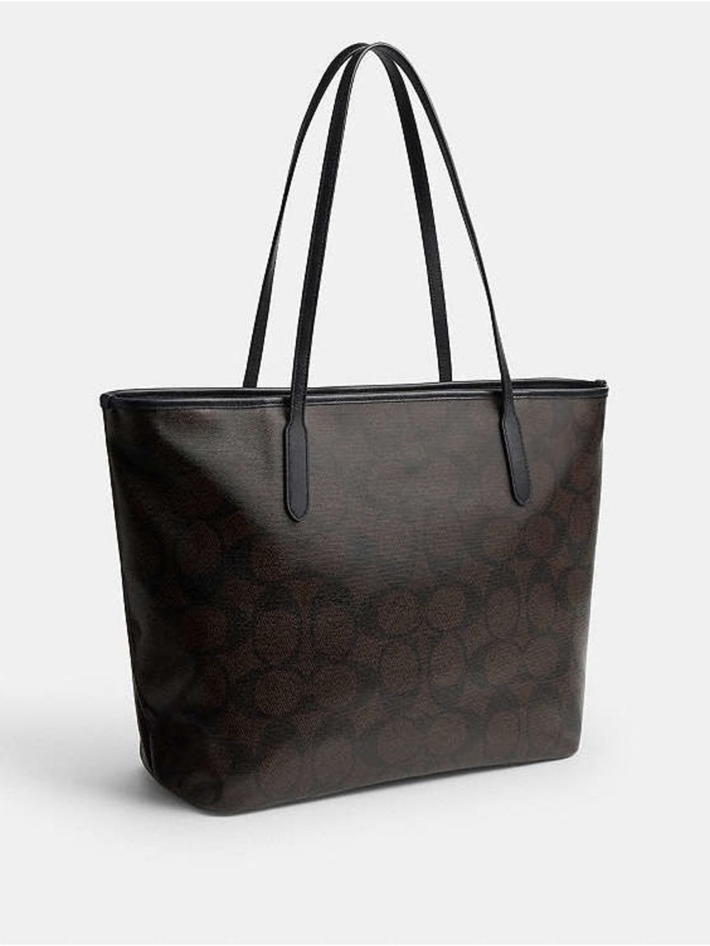 Coach Large City Tote bag in signature canvas - Picture 2 of 10